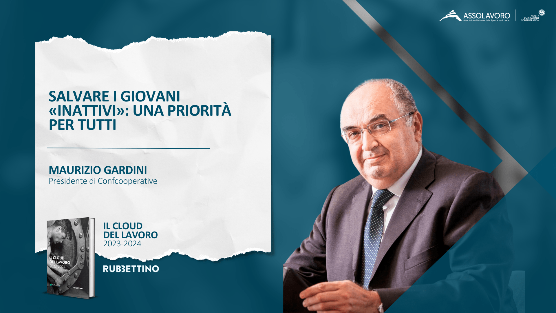 Maurizio Gardini, il Cloud del Lavoro 2023-2024