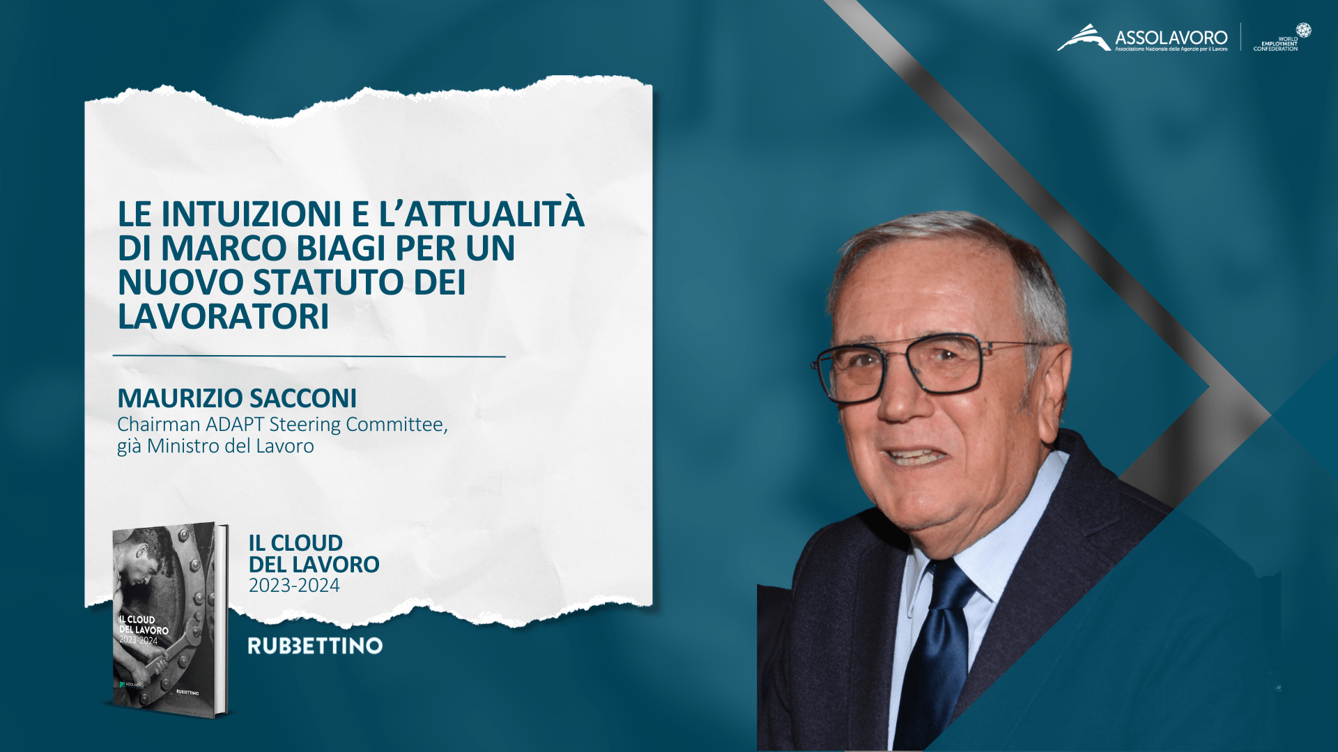 Maurizio Sacconi, Il Cloud del Lavoro 2023-24